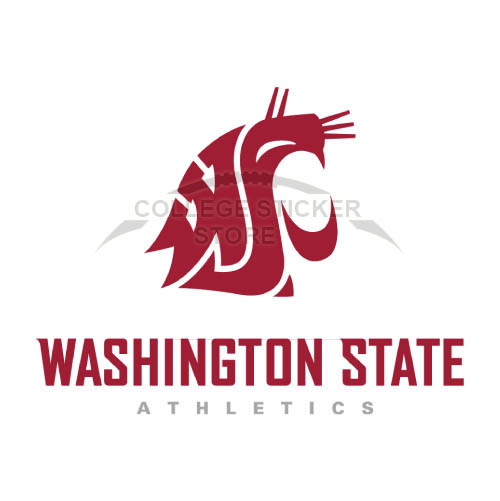 Diy Washington State Cougars Iron-on Transfers (Wall Stickers)NO.6907